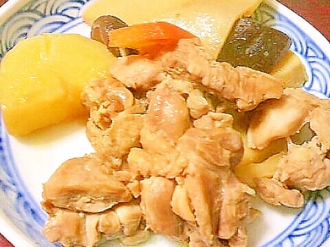 鶏肉とタケノコの煮物